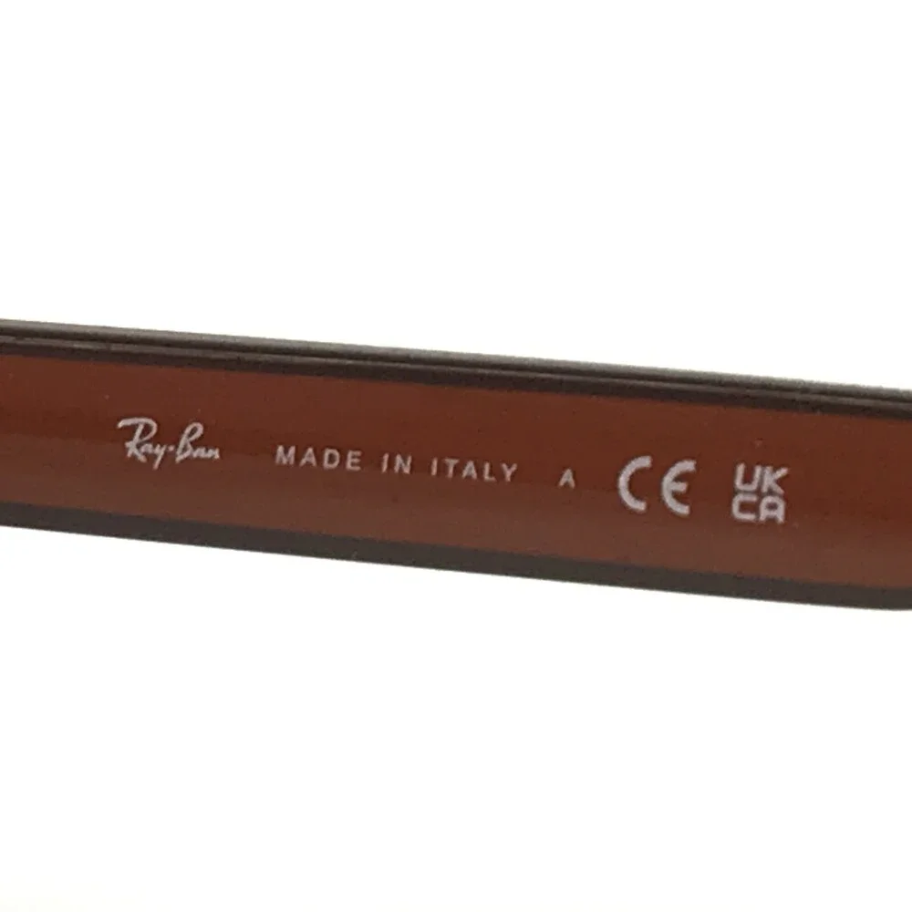 Ray-Ban Eyeglasses Frames RB7209-F 8211 Brown Beige Square Asian Fit 55-20-145